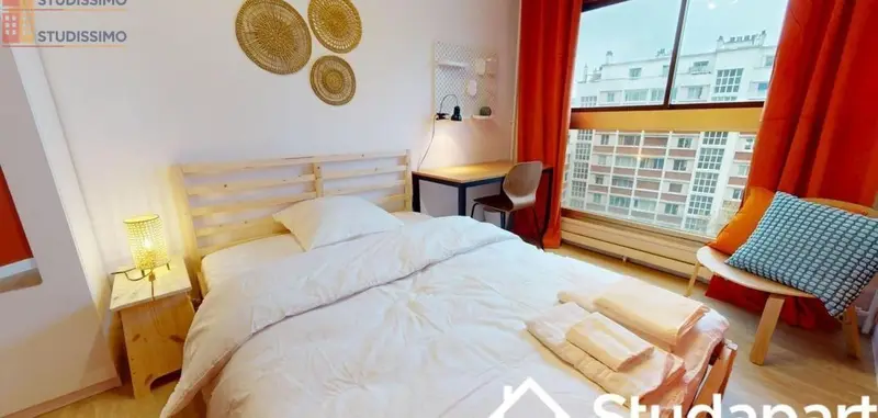 Studio meublé 11m² Paris 15e - Calme, lumineux - Photo 6