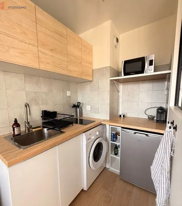 Studio meublé 24m² Paris 12e Picpus - Terrasse, résidence secondaire - Photo 2