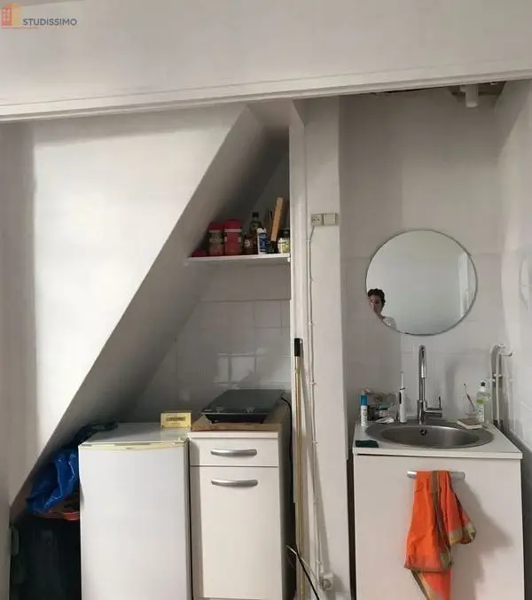 Studio 13m² Paris 17e - Meublé, chambre de service - Photo 1