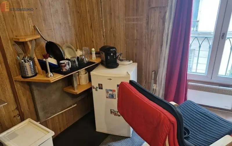 Studio meublé 16m² Paris 2e - Calme, lumineux - Photo 3