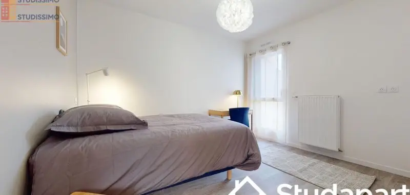 Studio meublé 21m² Lyon 8e - Meublé, DPE A - Photo 1