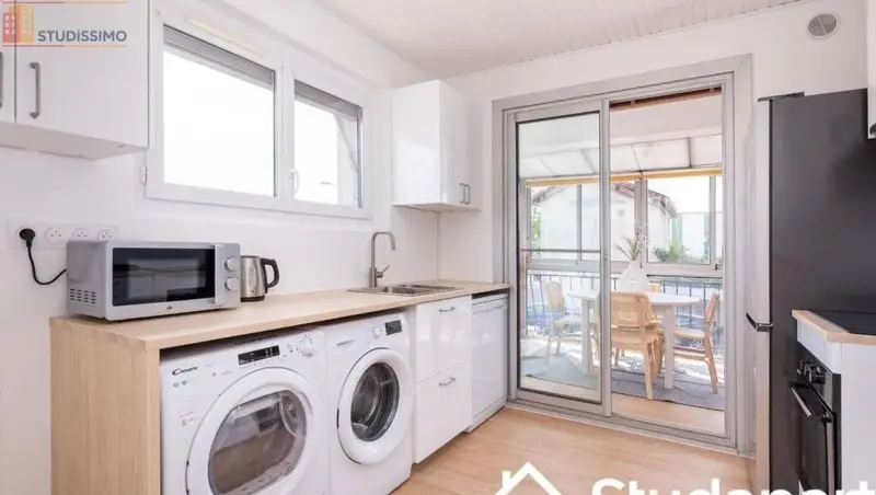 Studio 11m² Villeurbanne - Meublé - Photo 1
