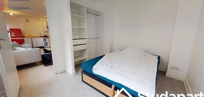 Studio meublé 10m² Villeurbanne - Meublé, 2e étage - Photo 1