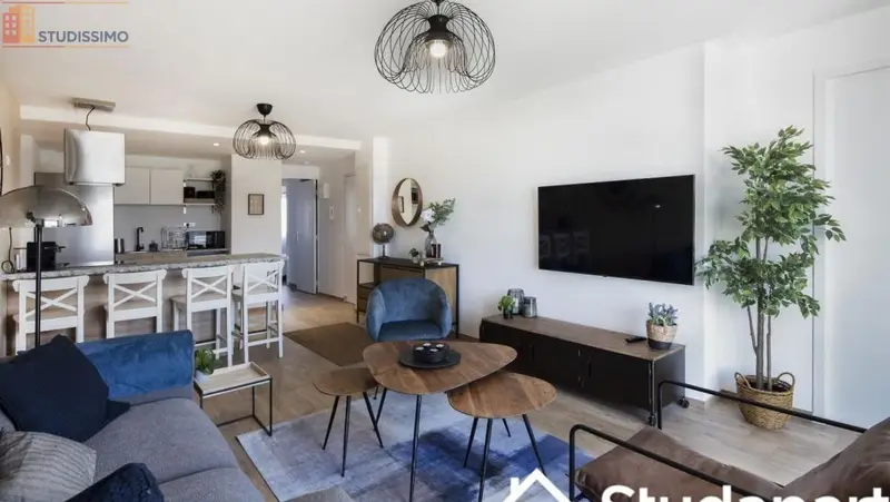 Studio meublé 9m² Lyon 7e - Lumineux, 8e étage - Photo 4