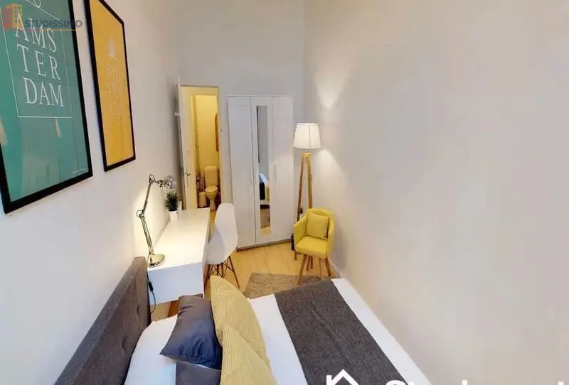 Studio meublé 11m² Lyon 3e - Meublé, proche commodités - Photo 3