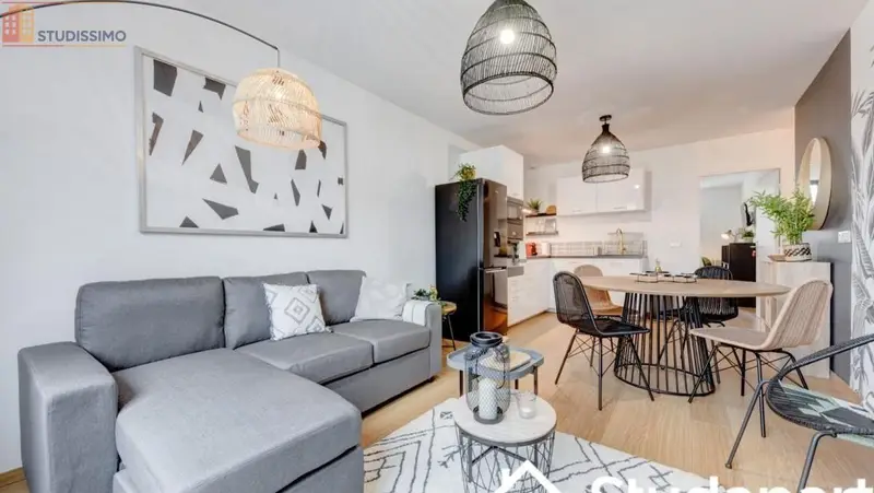 Studio meublé 11m² Lyon 3e - Meublé, DPE A - Photo 4