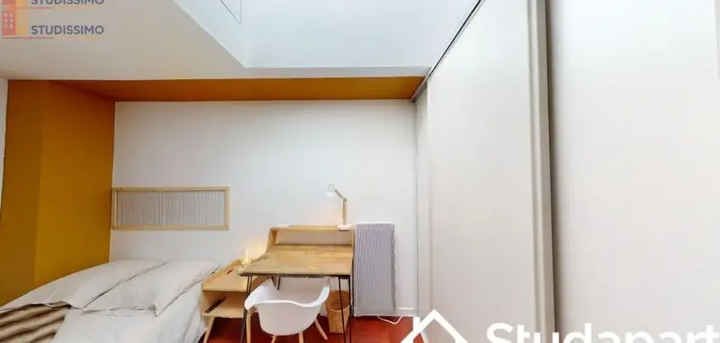Studio meublé 10m² Villeurbanne - Calme, lumineux - Photo 4