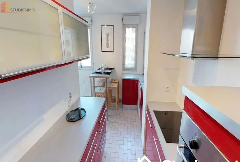 Studio meublé 9m² Lyon 6e - Meublé, calme - Photo 1