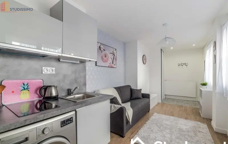 Studio meublé 20m² Lyon 6e - Meublé, DPE A - Photo 4