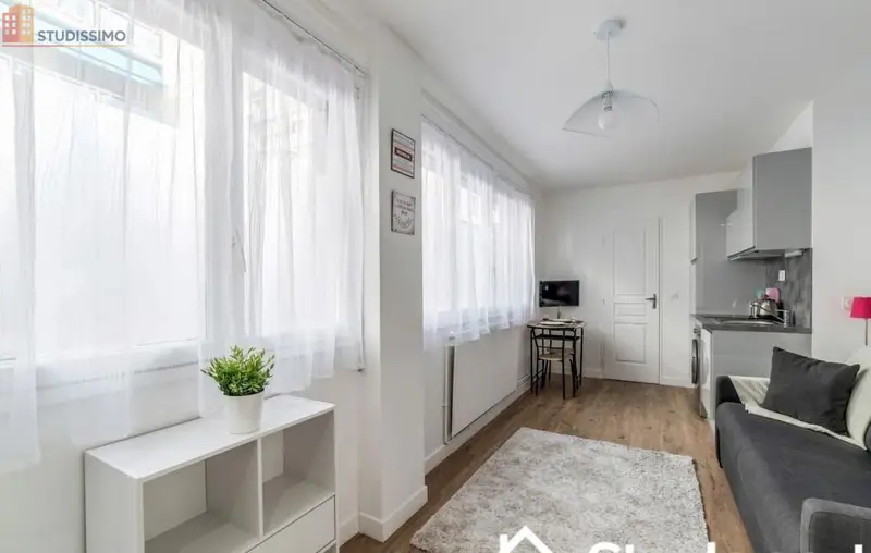 Studio meublé 20m² Lyon 6e - Meublé, DPE A - Photo 3