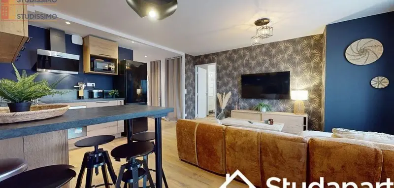 Studio meublé 41m² Lyon 7e - Étage élevé, DPE A - Photo 4