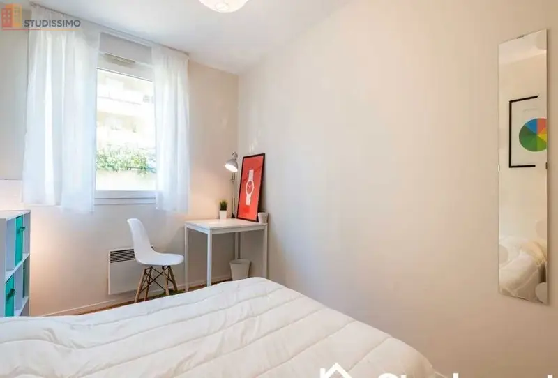 Studio meublé 12m² Lyon 3e - Meublé, en étage - Photo 2