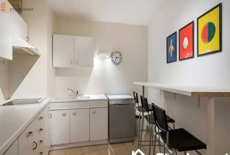 Studio meublé 12m² Lyon 3e - Meublé, en étage - Photo 1