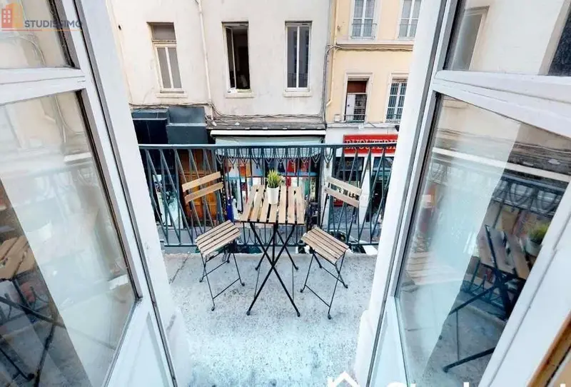 Studio meublé 12m² Lyon 3e - Meublé, calme - Photo 2