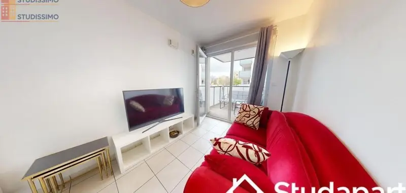Studio meublé 9m² Vénissieux - Meublé, DPE C - Photo 4