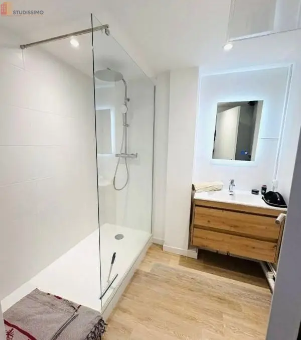 Studio meublé 13m² Villeurbanne - Lumineux, étage élevé - Photo 3