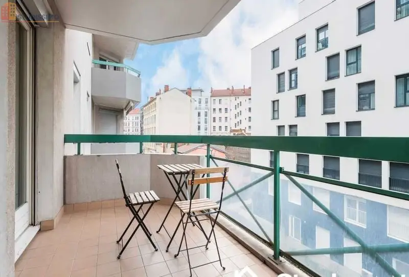 Studio meublé 15m² Lyon 7e - Meublé, 3e étage - Photo 2
