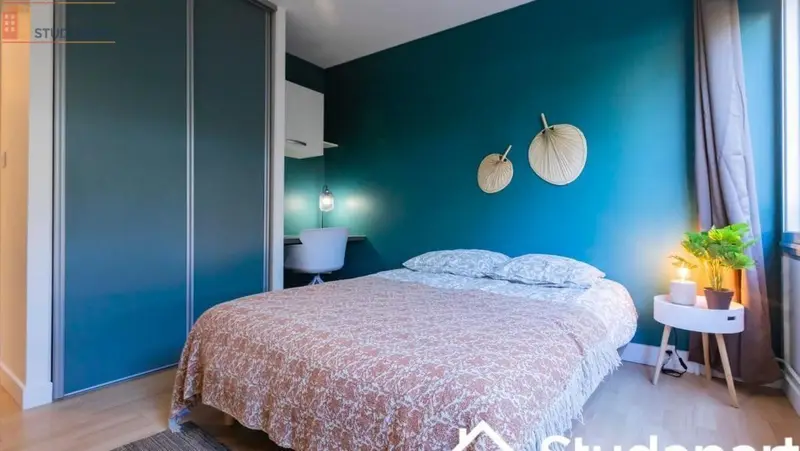 Studio meublé 11m² Lyon 8e - Calme - Photo 2