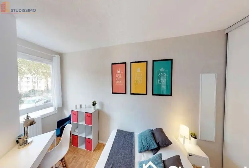 Studio meublé 10m² Lyon 7e - Calme, lumineux - Photo 4