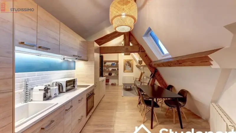 Studio meublé 30m² Lyon 7e - Lumineux, étage élevé - Photo 4