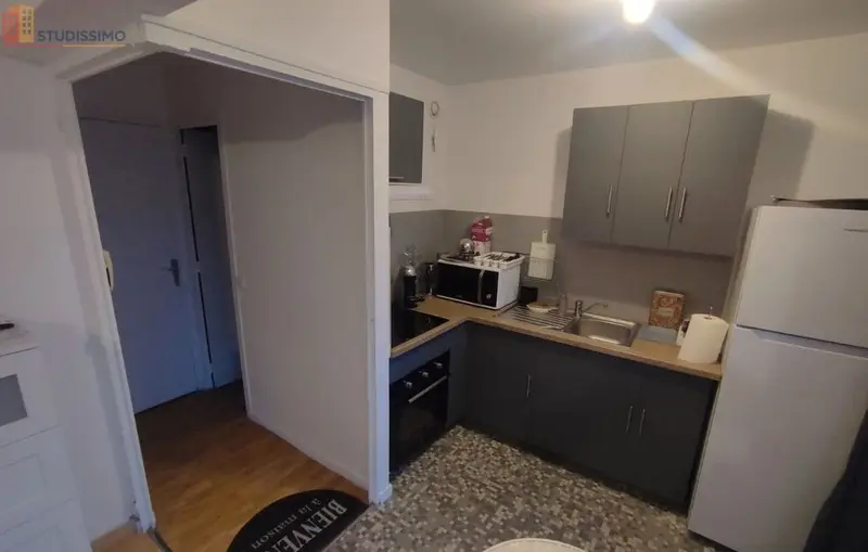 Studio meublé 26m² Saint-Étienne 42100 - 5e étage, lumineux - Photo 2