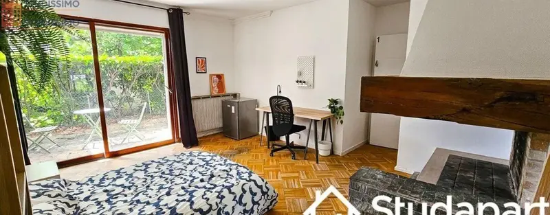 Studio meublé 13m² Bron - Meublé, DPE D - Photo 4
