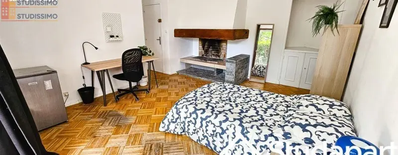 Studio meublé 13m² Bron - Meublé, DPE D - Photo 2