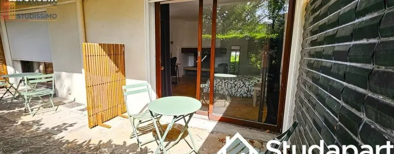 Studio meublé 13m² Bron - Meublé, DPE D - Photo 1