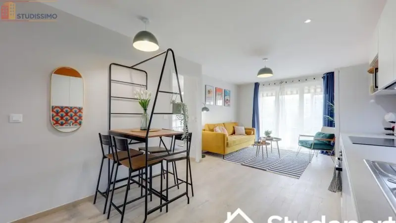 Studio meublé 10m² Lyon 8e - Calme, lumineux - Photo 3