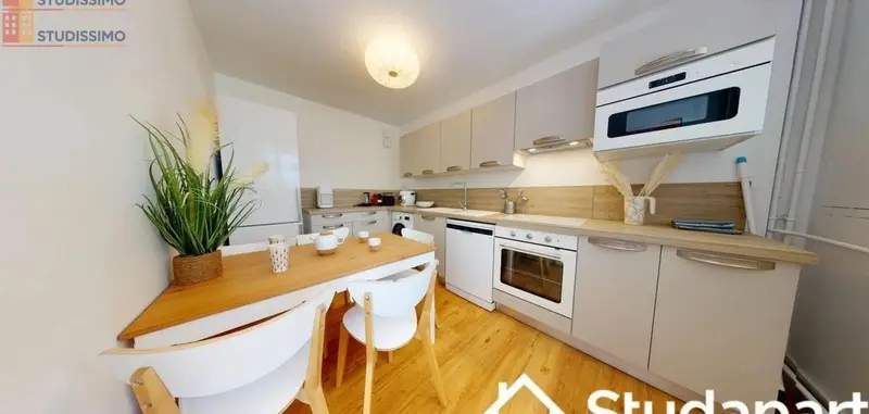 Studio meublé 9m² Lyon 3e - 5e étage, lumineux - Photo 4