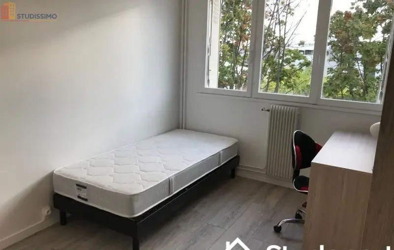 Studio meublé 12m² Villeurbanne - Meublé, DPE A - Photo 2