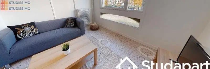 Studio meublé 66m² Lyon 8e - Lumineux, spacieux - Photo 2