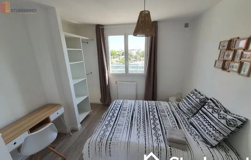 Studio meublé 10m² Villeurbanne - Meublé, 3e étage - Photo 1