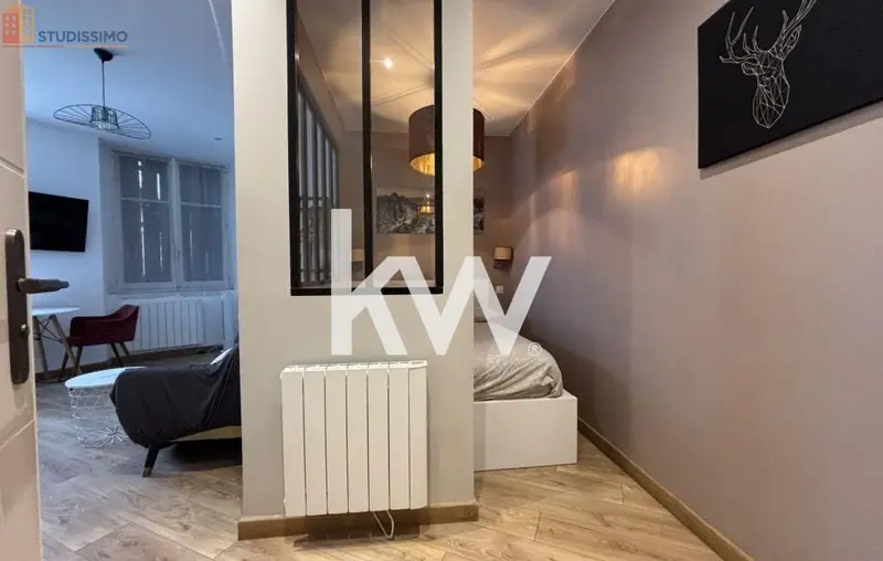 Studio 25m² Saint-Étienne - Étage élevé, lumineux - Photo 9