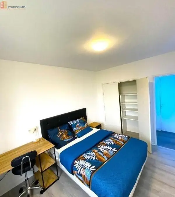 Studio meublé 10m² Villeurbanne - Meublé, 3e étage - Photo 1