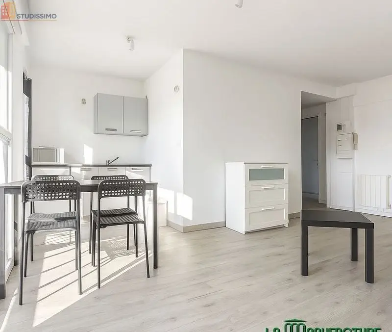 Studio 27m² Saint-Étienne 42100 - Étage élevé, lumineux - Photo 8
