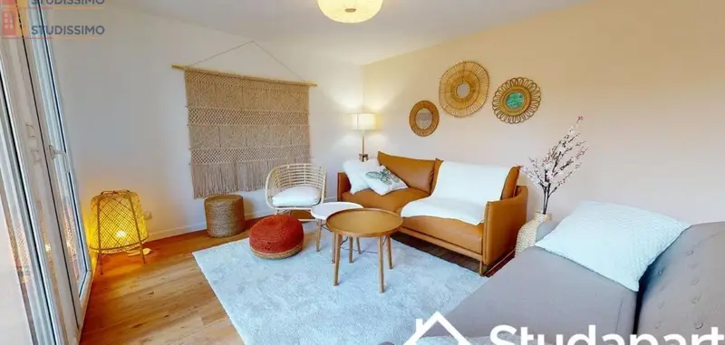 Studio meublé 12m² Bron - Meublé, 1 pièce - Photo 4