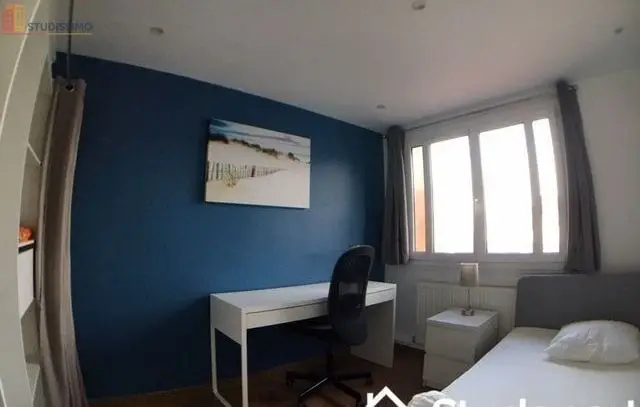 Studio meublé 10m² Villeurbanne - Calme, lumineux - Photo 1