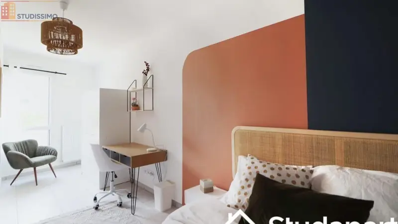 Studio meublé 12m² Villeurbanne - Meublé, DPE A - Photo 4