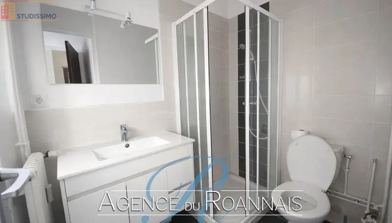 Studio 25m² Roanne - Étage 2/6, DPE D - Photo 4