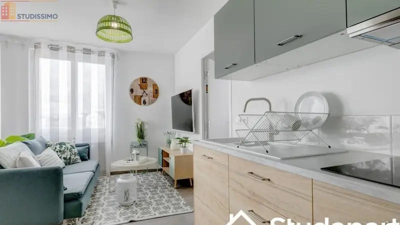 Studio meublé 10m² Lyon 3e - Meublé, DPE A - Photo 4
