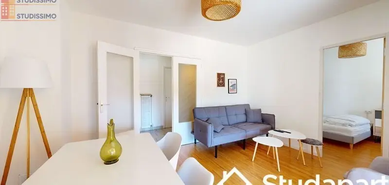 Studio 94m² Vénissieux - Meublé, DPE A - Photo 1
