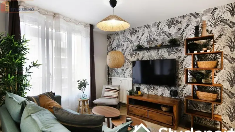 Studio meublé 9m² Villeurbanne - Lumineux, DPE A - Photo 2
