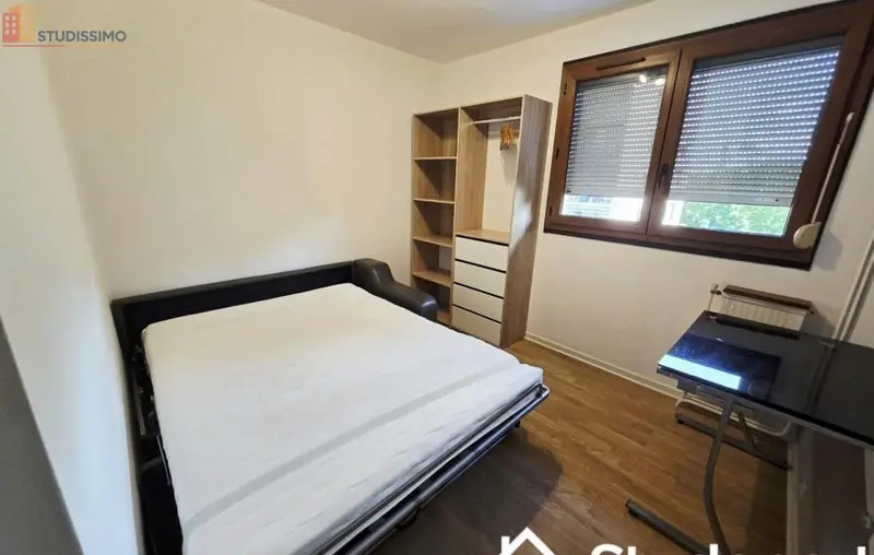 Studio 9m² Vaulx-en-Velin - Meublé, 5e étage - Photo 2