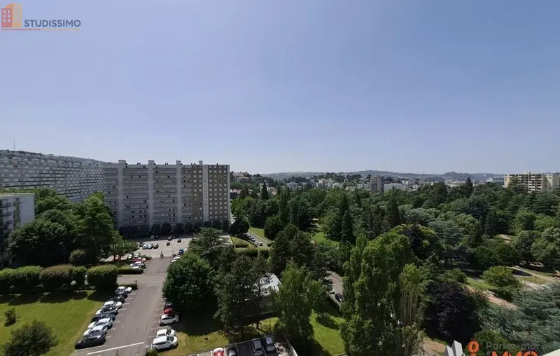 Studio 31m² Saint-Étienne 42100 - Étage élevé, vue dégagée - Photo 1