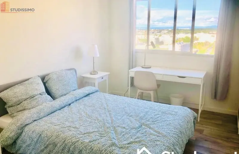 Studio 11m² Bron - Meublé, au 12e étage - Photo 2