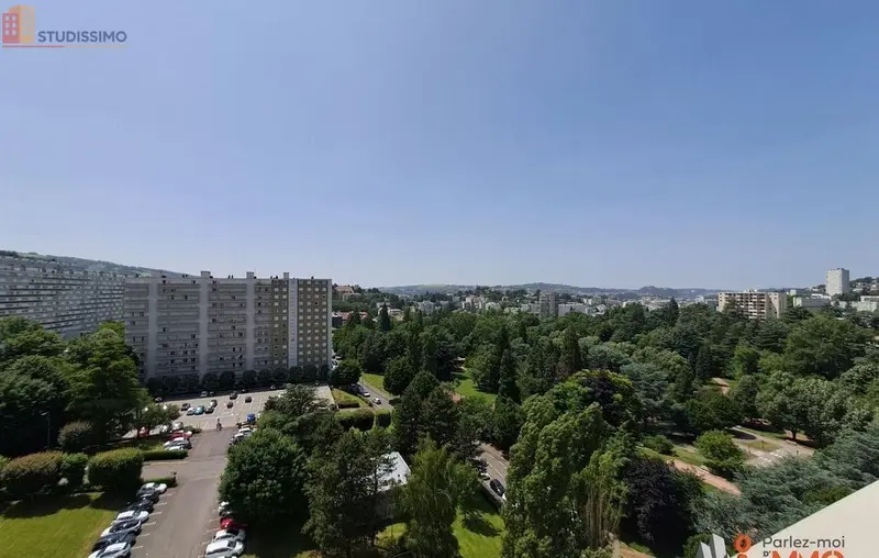Studio 31m² Saint-Étienne 42100 - Étage élevé, belle vue - Photo 1