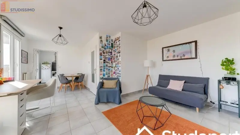 Studio meublé 40m² Lyon 2e - Lumineux, DPE A - Photo 2