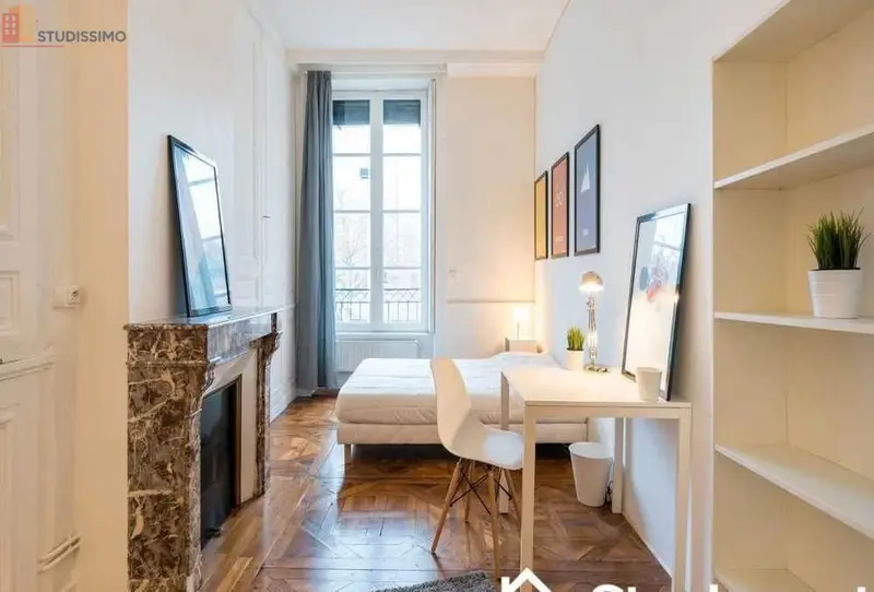 Studio meublé 19m² Lyon 2e - Meublé, 2e étage - Photo 2