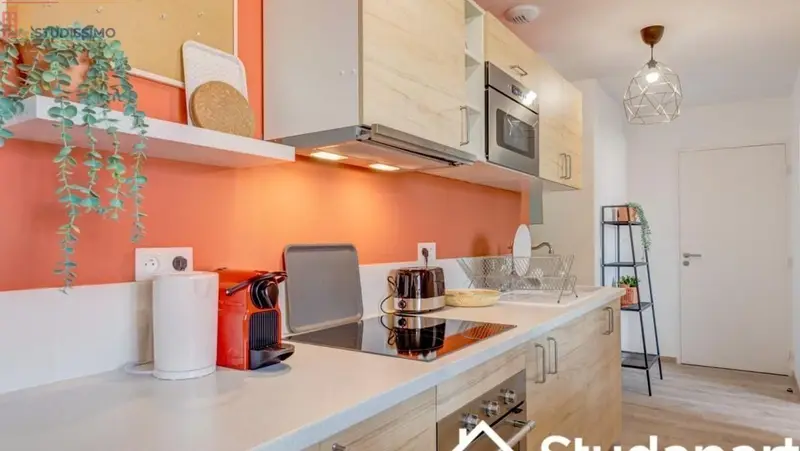 Studio meublé 10m² Villeurbanne - Lumineux, DPE A - Photo 4